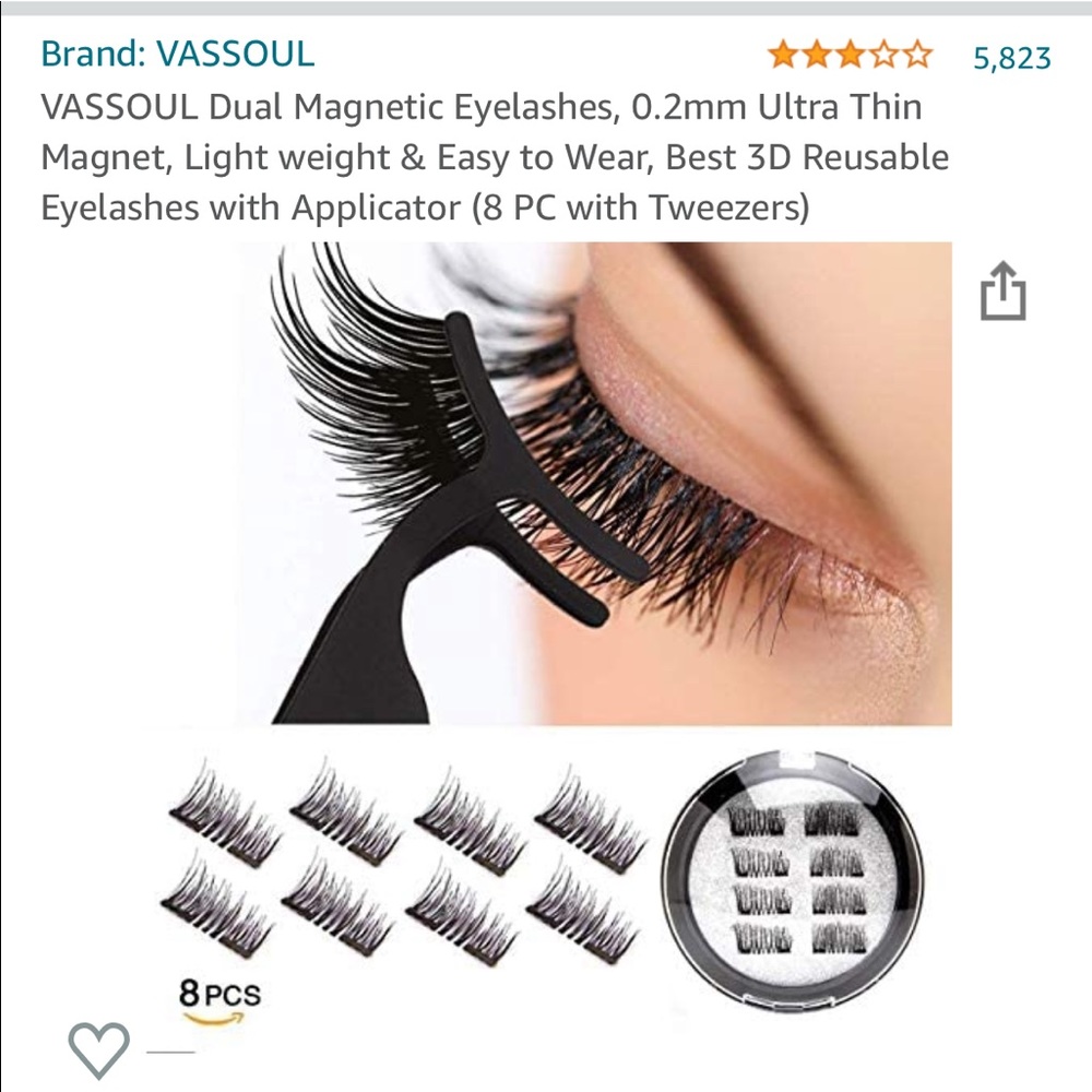 Magnetic eyelashes